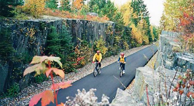 Biking the Mesabi Trail