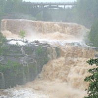Gooseberry Falls in Spring
