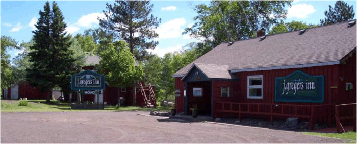 J Gregers Inn located on the Historic Highway 61 on the North Shore of Lake Superior