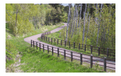 The Gitchi Gami State bike trail